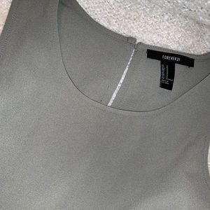 Forever21 Green Tank Top Dress